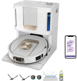 Shark AV2900XEEUWH PowerDetect ThermaCharged [180 Minuten inkl. Reinigungsstation] weiß