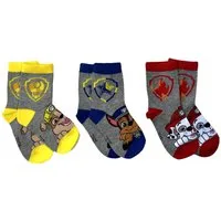 PAW PATROL Feinsocken 3x PAW PATROL Kindersocken Jungen Strümpfe Mädchen Socken Kniestrümpfe 3 er PACK Gr.23 24 25 26 27 28 29 30 31 32 33 34