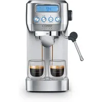 Caso Siebträgermaschine EspressoGourmet Crema, 1350 Watt, 20 Bar ULKA-Pumpe