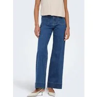 ONLY Weite Jeans ONLWAUW (1-tlg) Plain/ohne Details