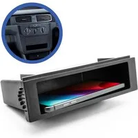 Adapter Universe Auto KFZ Radioblende Universell 1 DIN Ablagefach Radioschacht Autoradio
