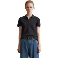 Marc O'Polo DENIM Poloshirt aus Strick, modisches Muster, regular