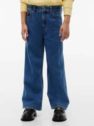 MABEL WIDE LEG JEANS Denim Medium 01 - Gr. - 10