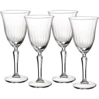 Ritzenhoff & Breker Weißweinglas Perpetuo, 4-tlg., Glas, 4er Set, je 330 ml