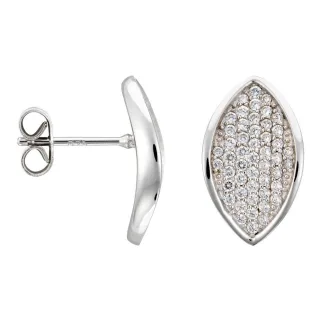 Orphelia Ohrstecker für Damen, 925 Sterlingsilber, Silber ZO-5940