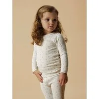 Lil' Atelier Langarmshirt NMFGAGO LS SLIM TOP LIL NOOS weiche Jersey Rippqualität
