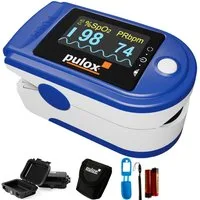 pulox Pulsoximeter PO-200A mit Alarm und Pulston