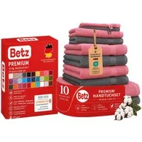 Betz Handtücher 10-TLG. Handtuch-Set Premium 100% Baumwolle Handtuch, Baumwolle (Set, 10-St), Duschtücher, Handtücher, Gästehandtücher, Waschhandschuhe
