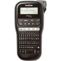 Brother P-touch H110 Etikettendrucker, (kompaktes Hand-Beschriftungsgerät inklusive QWERTZ-Tastatur)