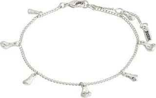 pilgrim - Charm-Armband aus recyceltem Kristall - Quinn silver - Gr. - OS