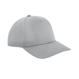 Beechfield - "Urbanwear" Snapback Mütze 5 Segmente für Herren/Damen Unisex (Hellgrau)