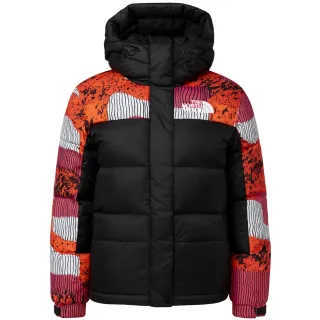 The North Face Himalaya Damen schwarze/rote gepolsterte Jacke