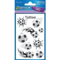 Avery Zweckform Kindertattoo Avery Zweckform - Tattoo Aufkleber - Fussball - 56740