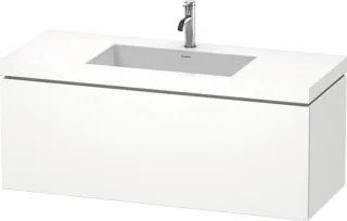 Duravit L-Cube c-bonded Set wandhängend Weiß 1200x480x500 mm - LC6919O8484 LC6919O8484