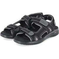 Rieker Rieker Klassische Sandalen 26450-00 Herren Leder & Textil black Sandalette