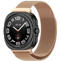 Widmann-Shop Smartwatch-Armband Band Passend für Samsung Galaxy Watch 7 Ultra 47mm (2024) Milanese, Für die Galaxy Watch 7 Ultra, passgenau