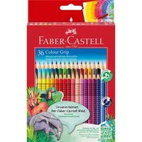 Faber-Castell Buntstift FABER-CASTELL Buntstifte Colour Grip 36 Stück Kartonetui