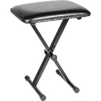 MUSIC STORE Klavierbank (BN1 C V2 Ergonomische Klavierbank Höhenverstellbar 3 Stufen Zusammenklappbar Sitzabmessungen 16.93 x 12.60 in Gewicht 7.3 Kg, Sitzbänke, Keyboard-Bänke), Klavierbank, Höhenverstellbar, Ergonomisch