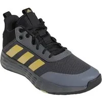 adidas Performance Hallen-Indoorschuhe Ownthegame 2.0 graphitegrau/gold/schwarz Herren Badmintonschuh