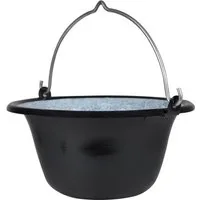Grillplanet Serviertopf Gulaschkessel Servierkessel emailliert 0,7 Liter, Eisen (Set, 1-tlg)