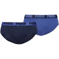 PUMA Slip PUMA MEN EVERYDAY BRIEFS (2er Pack) mit Logobund