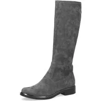 Caprice Schlupfstiefel, Blockabsatz, Langschaftstiefel in klassischer Linie, XS Schaft