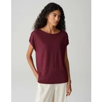 OPUS Kurzarmshirt SOGULI mit Schulterpatten