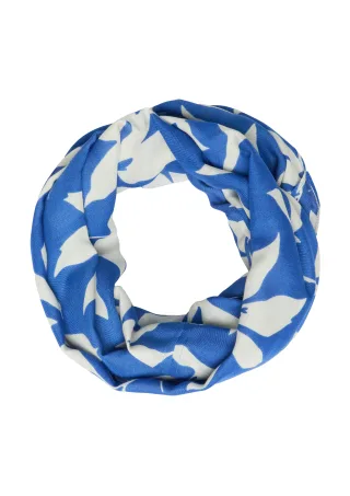 s.Oliver - Snood blau/weiß