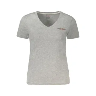 Guess Jeans Grigio Baumwoll Damen T-Shirt