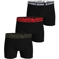 Björn Borg Boxershorts Boxershorts 3 Pack COTTON STRETCH BOXER (3-St)