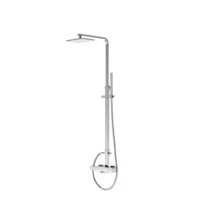 Steinberg Serie 230 Brauseset 2302721 mit AP-Thermostatarmatur, Regen-/Handbrause, chrom