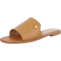 Ital-Design Moderne Sandalen für Damen – Eleganz und Komfort Pantolette (89319228) Blockabsatz Pantoletten in Camel