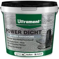Ultrament Dichtstoff ULTRAMENT Power Dicht, Schwarz, 1 Ltr