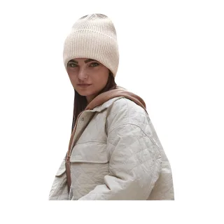 Beechfield - Mütze Mit Bündchen (Haferflocken)