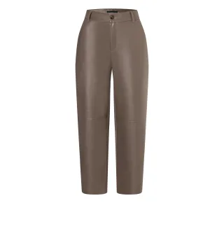 MAC - MAC JEANS - CHIARA, Light vegan leather grau - Gr. - 36/OL