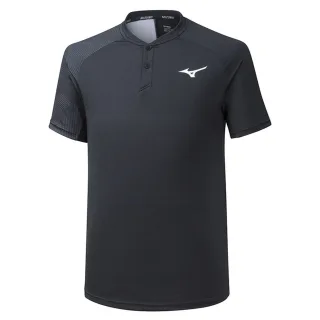 Mizuno Shadow Mens Black Polo -Hemd