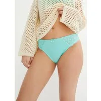 bonprix Slip mit floraler Spitze, elastisches Material