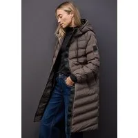 STREET ONE Steppjacke mit Kapuze und geklebten Nähten