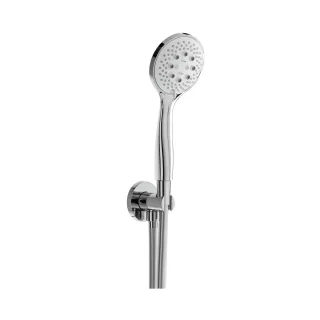 Herzbach Herzbach Living Spa Wannenset rund Anschl.bogen Eco-Air HB 100 Multi Chrom , 11.620225.4.01 11.620225.4.01