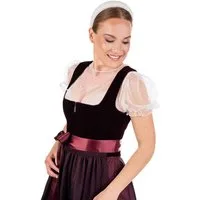MarJo Dirndl Samt Dirndl 2tlg. - BIDINGEN - pflaume