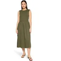 Cartoon Druckkleid Damen mit Eingrifftaschen