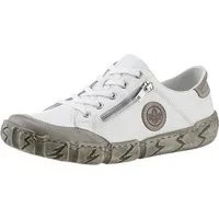 Rieker Sneaker mit Zierreißverschluss, Freizeitschuh, Halbschuh, Schnürschuh