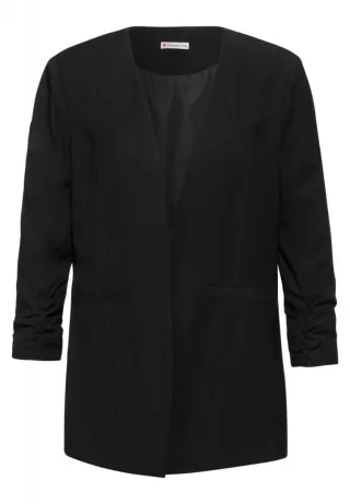 Street One - Offener Blazer schwarz - Gr. - 42