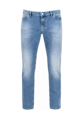 alberto jeans - Jeans Slim Super Stretch Dual blau