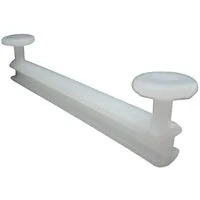 rewagi Gardinengleiter Schlaufengleiter für 70mm Schlaufen,Schlaufengardinen, Schlaufengardinen, Gardinen, Gardinenschiene, Vorhänge, Seitenschals, Innenlaufsysteme, (10-St., Farbe: weiß), Verkaufseinheit: 10, 20, 30, 40, 50, 60, 70, 80, 90, 100, 200