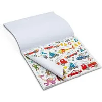 Melissa & Doug Stickerbuch Stickerheft - Dinosaurier, Fahrzeuge, Weltraum, usw.