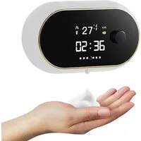 FELIXLEO Seifenspender Automatischer Schaumseifenspender Wandbefestigung Sensor LCD, (1-tlg)