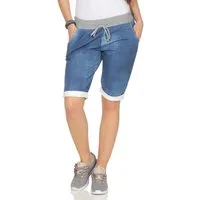 CLEO STYLE Sweatbermudas Bermuda Damen 30 Modell 13 36-40