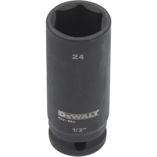 DEWALT EXTREME IMPACT Steckschlüssel 1/2 lang schlagfest - DT7557-QZ