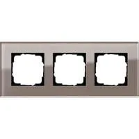 Abdeckrahmen dreifach Esprit Glas Umbra, Abdeckung Retail